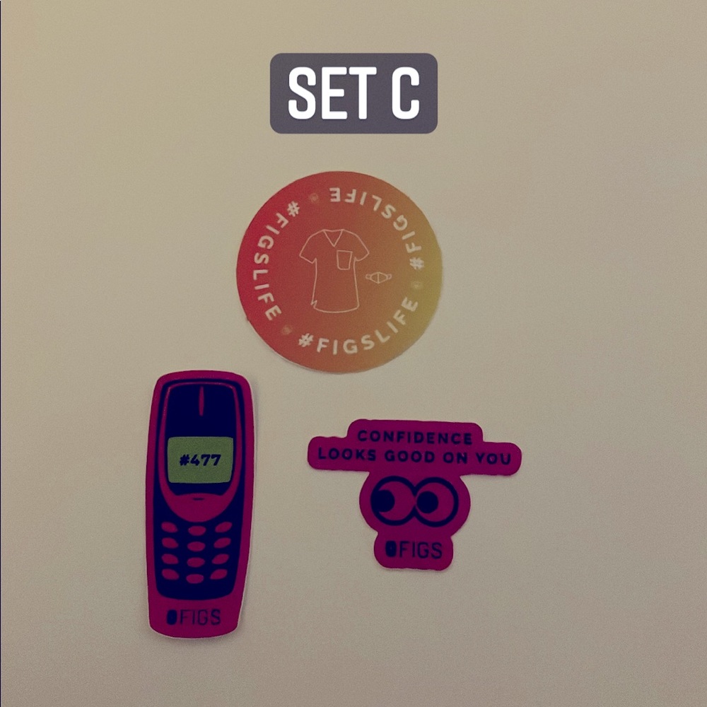 FIGS Stickers - Picture 4 of 6